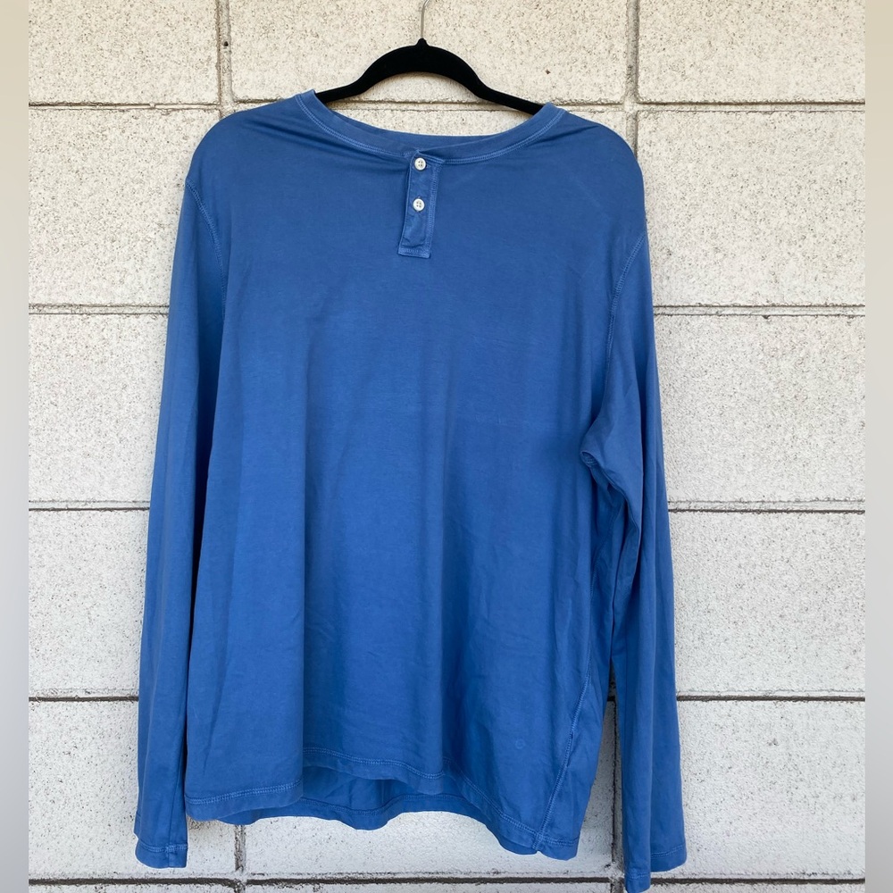 Untuckit Pima Cotton Long Sleeve Henley Size XL